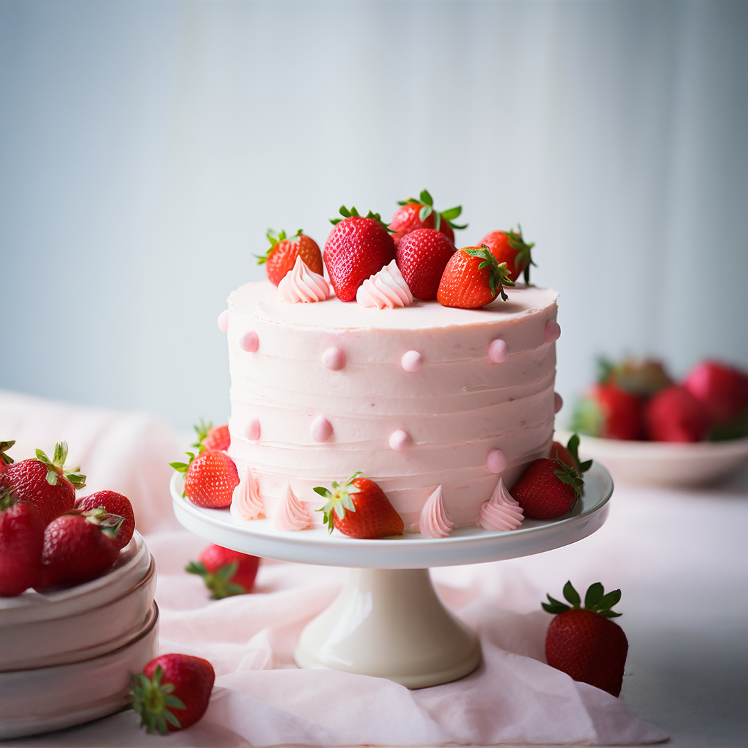 Victoria strawberry Sponge Cake